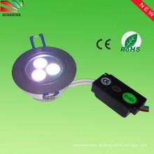 3 * 3W RGB 3in1 LED Deckenleuchte